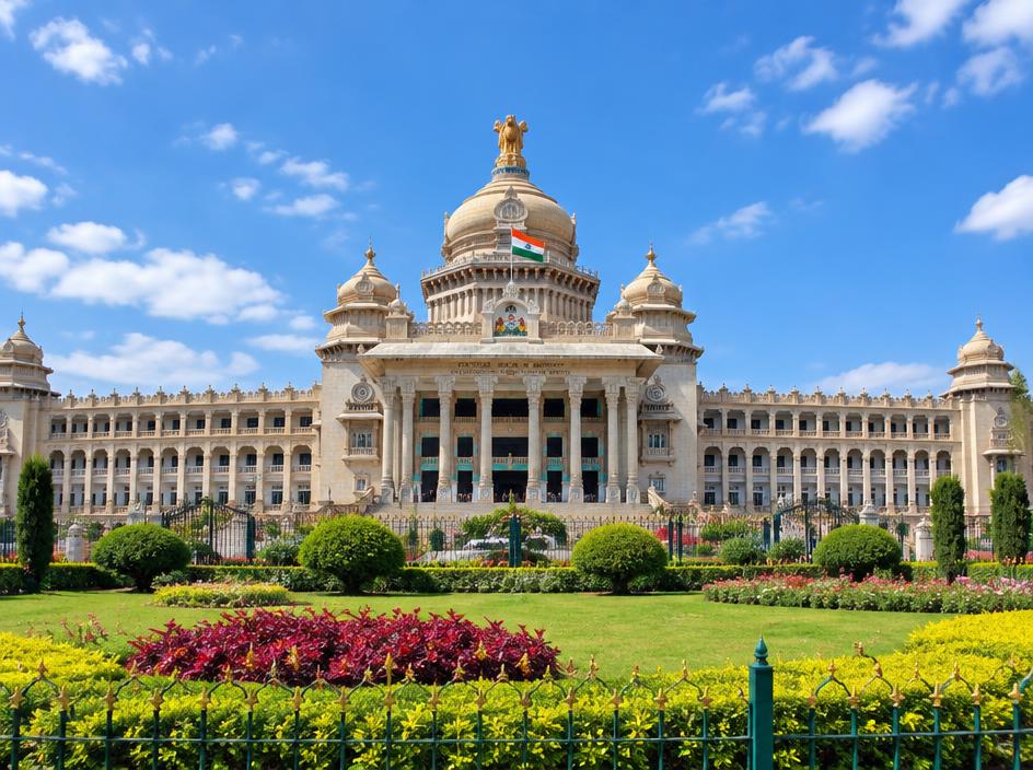 Vidhana Soudha in Bangalore